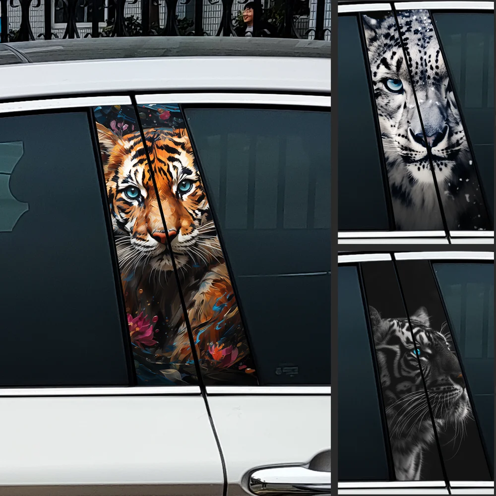 Cool Tiger Car Stickers Waterproof DIY Auto B-pillar Protective Decoration Cover Scratches Universal Vehicle Decals Accessories
Cool Tiger Car Stickers Waterproof DIY Auto B-pillar Protective Decoration Cover Scratches Universal Vehicle Decals Accessories