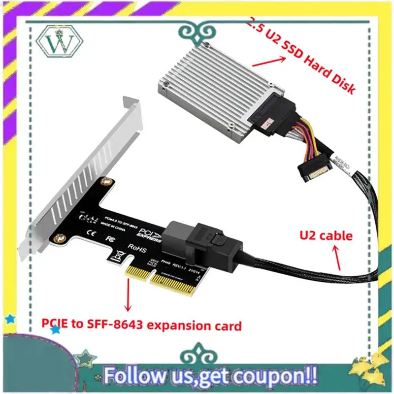 NEW Plastic Pcie Expansion Riser Card U.2 Port Card For Nvme SSD Converter Hard Disk Expansion Card For Desktop
NEW Plastic Pcie Expansion Riser Card U.2 Port Card For Nvme SSD Converter Hard Disk Expansion Card For Desktop