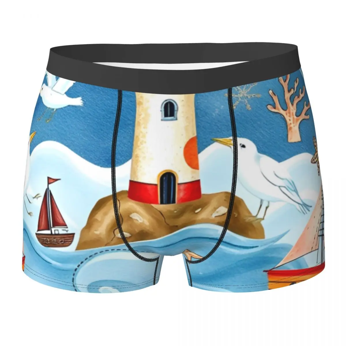Seafood Giant Octopus Ocean Underwear Male Boxer Brief Stretch Trunk Trenky Printed Oversize Panties
Seafood Giant Octopus Ocean Underwear Male Boxer Brief Stretch Trunk Trenky Printed Oversize Panties