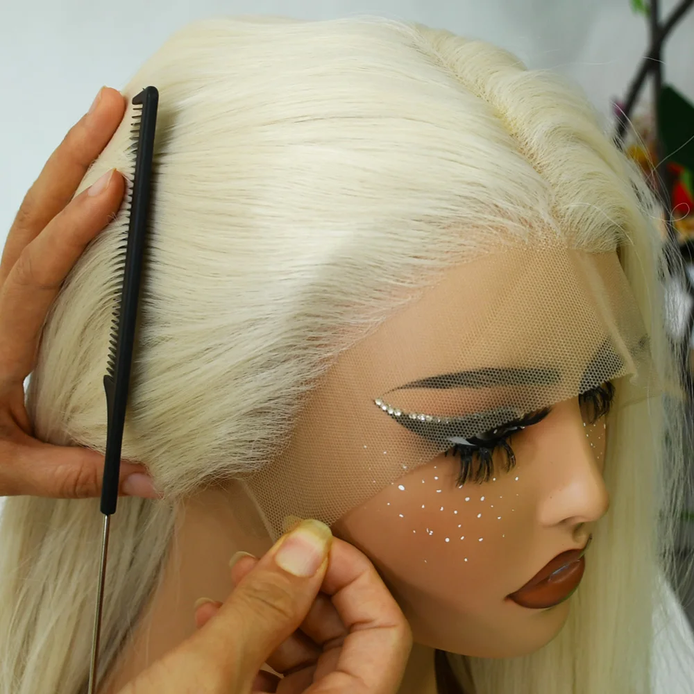 White/Blonde/Red Wig Short Lace Front Wig 13x4 HD Bob Straight Lace Frontal Wig Pre Plucked Synthetic High Quality Daily Wear
White/Blonde/Red Wig Short Lace Front Wig 13x4 HD Bob Straight Lace Frontal Wig Pre Plucked Synthetic High Quality Daily Wear