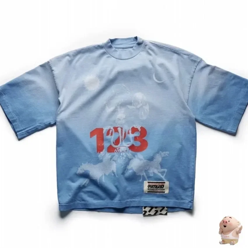 RRR123 Graffiti Letter Print Loose Round Neck Short Sleeve Top Summer New Letter Print Men Women T-shirts Soft fabric
RRR123 Graffiti Letter Print Loose Round Neck Short Sleeve Top Summer New Letter Print Men Women T-shirts Soft fabric