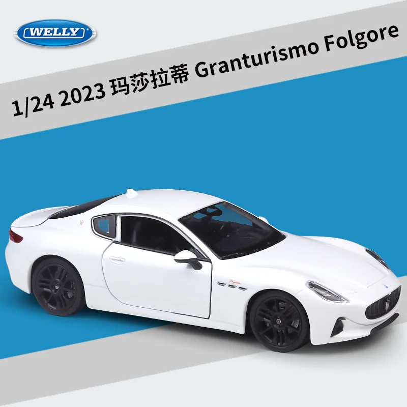 WELLY 1:24 2023 Granturismo Folgore High Simulation Diecast Car Metal Alloy Model Car decoration display collection gifts
WELLY 1:24 2023 Granturismo Folgore High Simulation Diecast Car Metal Alloy Model Car decoration display collection gifts