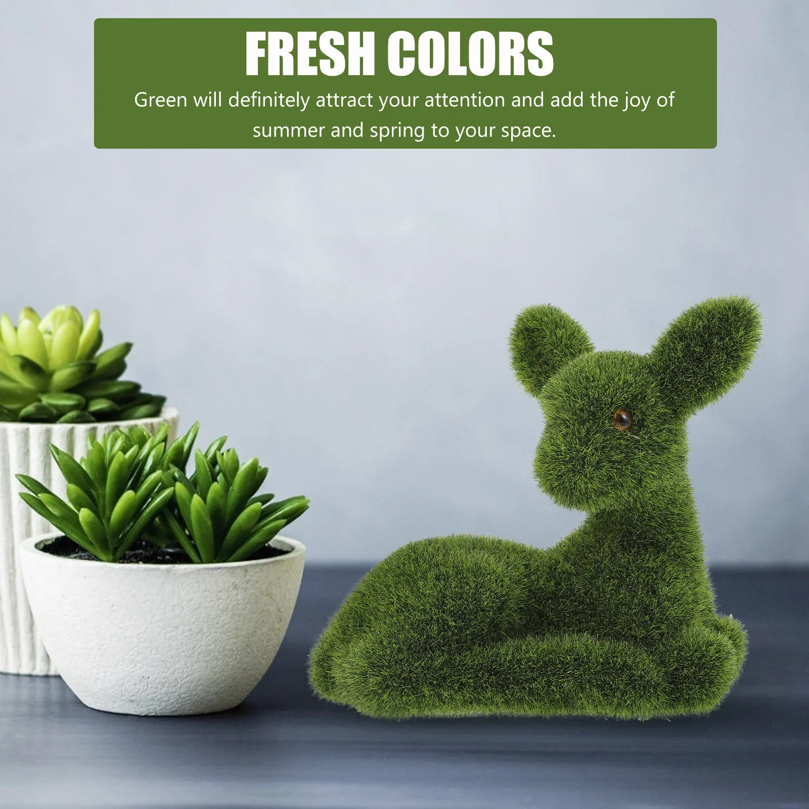 Flocking Deer Ornament for Garden Patio Lawn Outdoor Decor Miniature Landscape Decoration Spring Summer Festival Home Plant Gift
Flocking Deer Ornament for Garden Patio Lawn Outdoor Decor Miniature Landscape Decoration Spring Summer Festival Home Plant Gift