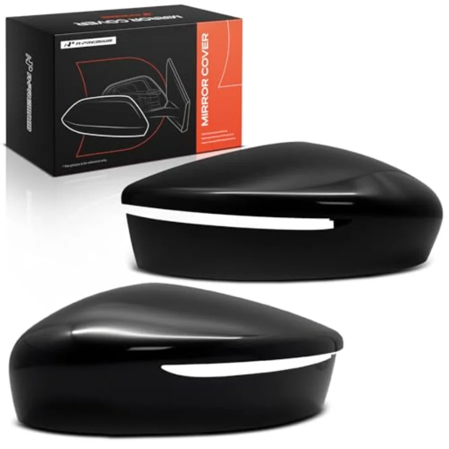 2 PCS Driver and Passenger Side Rearview Mirror Covers Caps - Compatible with Nissan Versa 2015-2017, Versa Note 2015-2019 - Sm
2 PCS Driver and Passenger Side Rearview Mirror Covers Caps - Compatible with Nissan Versa 2015-2017, Versa Note 2015-2019 - Sm
