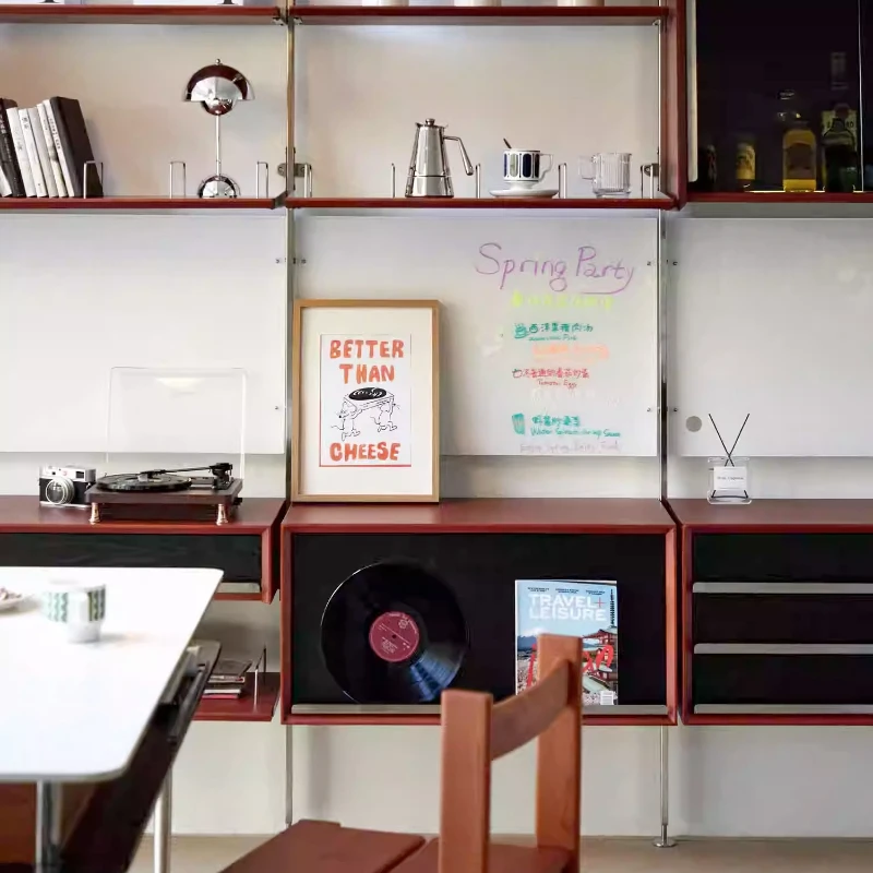 Wall-mounted system Vintage wall shelf Medieval bookcase Background wall storage rack TV wall Entrance cabinet
Wall-mounted system Vintage wall shelf Medieval bookcase Background wall storage rack TV wall Entrance cabinet