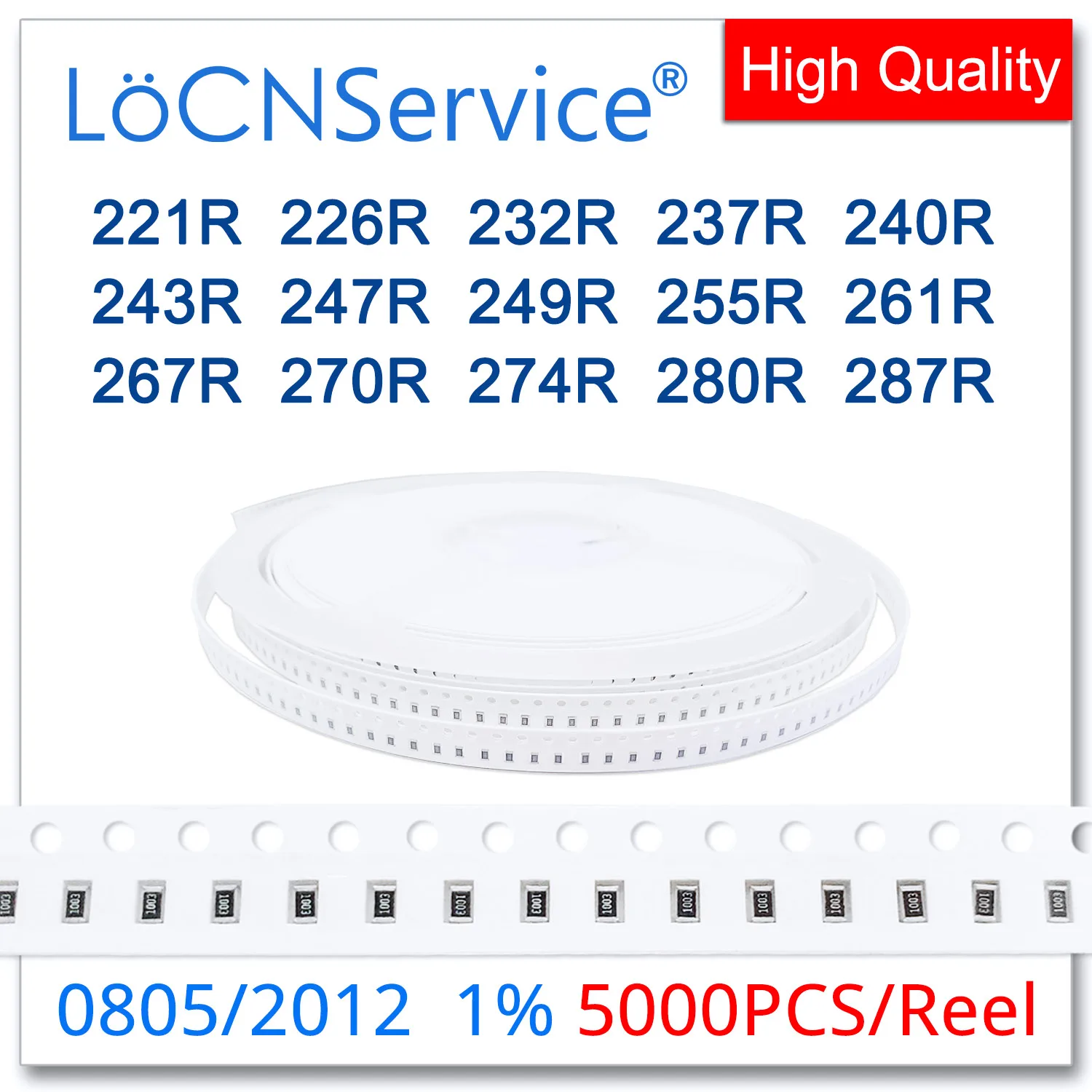 LoCNService 0805 1% 5000 шт. 221R 226R 232R 237R 240R 243R 249R 255R 261R 267R 270R 274R 280R 287R 2012 резистор Ом
LoCNService 0805 1% 5000 шт. 221R 226R 232R 237R 240R 243R 249R 255R 261R 267R 270R 274R 280R 287R 2012 резистор Ом