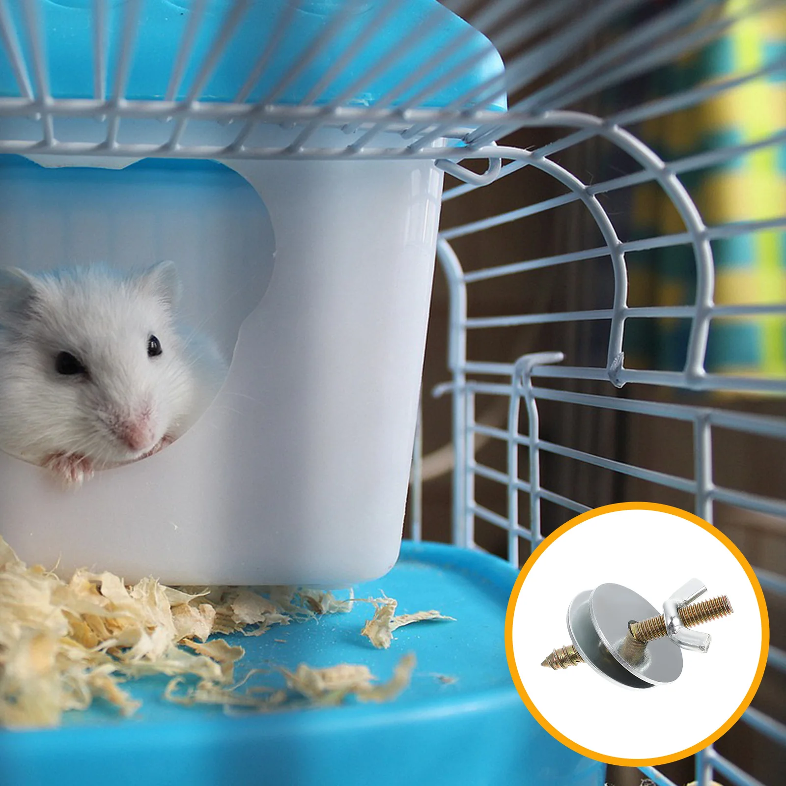 8 Sets Cage Screws Retaining Fixing Bird Perch Screws Kits Pet Supplies Easy Install Gaskets Multi Use Stable Cage Protect
8 Sets Cage Screws Retaining Fixing Bird Perch Screws Kits Pet Supplies Easy Install Gaskets Multi Use Stable Cage Protect