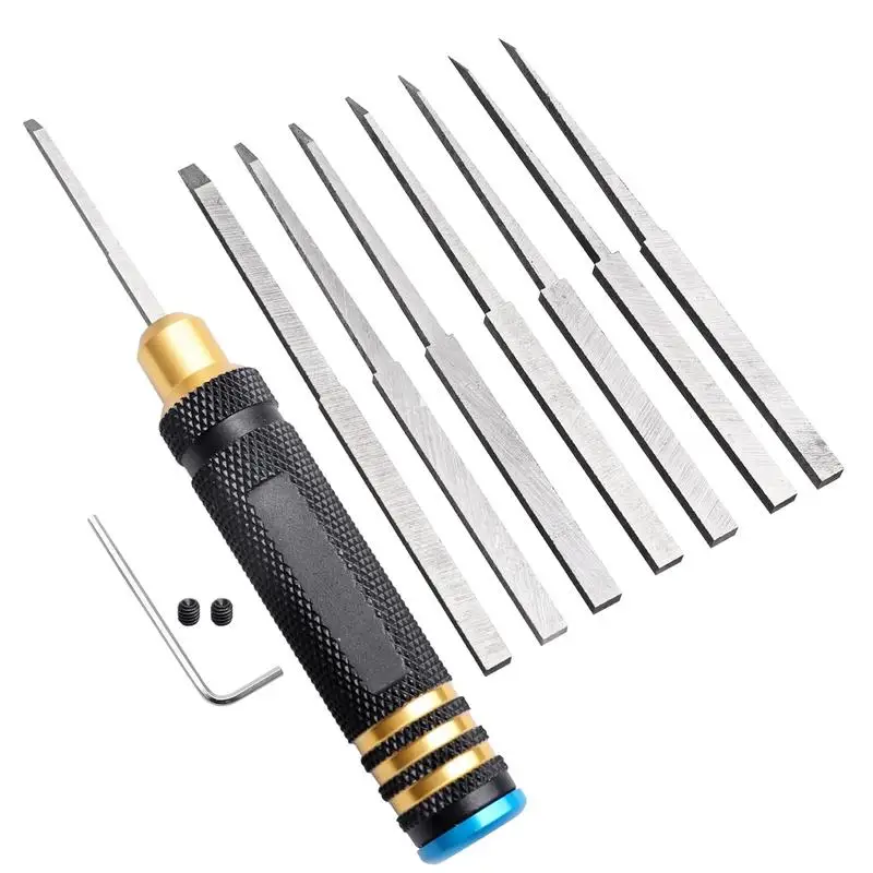 Metal Scribe Tool Model Scriber Marking Tools Tungsten Steel Scriber Resin Carved Scribe Lines Cutting Tool With Hexagonal
Metal Scribe Tool Model Scriber Marking Tools Tungsten Steel Scriber Resin Carved Scribe Lines Cutting Tool With Hexagonal