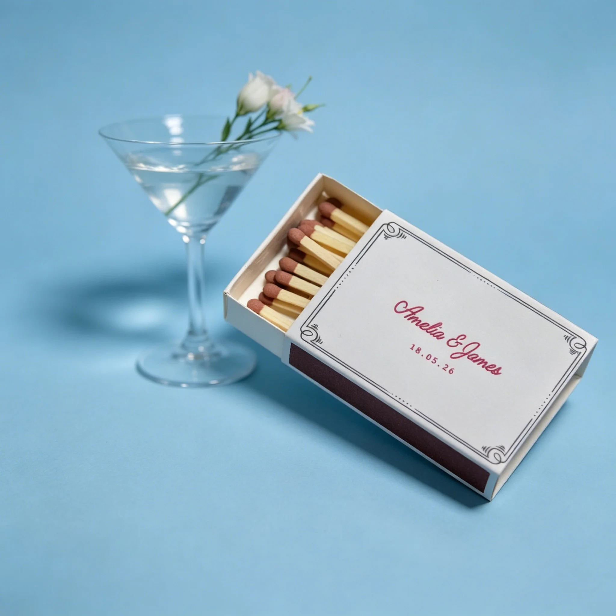 Personalised Matchbox Wedding Favours | Playing Card Strike It Lucky Matches | Custom Wedding Guest Gifts
Personalised Matchbox Wedding Favours | Playing Card Strike It Lucky Matches | Custom Wedding Guest Gifts