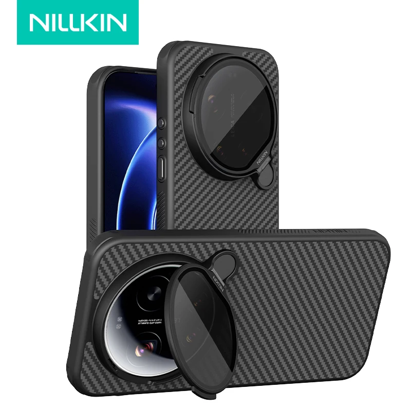 Чехол Nillkin для Xiaomi 17 Ultra CarboProp, защитный чехол из алюминиевого сплава, защитный чехол для камеры, защитный чехол для объектива, защитный чехол-подставка
Чехол Nillkin для Xiaomi 17 Ultra CarboProp, защитный чехол из алюминиевого сплава, защитный чехол для камеры, защитный чехол для объектива, защитный чехол-подставка