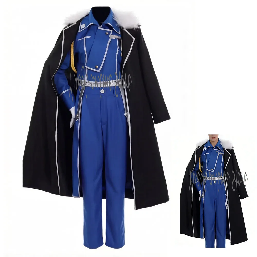 Customized -Mustang Roy Olivier Mira Armstrong Cosplay Costume Military Uniform Outfit for Anime Exhibition Halloween Party
Customized -Mustang Roy Olivier Mira Armstrong Cosplay Costume Military Uniform Outfit for Anime Exhibition Halloween Party