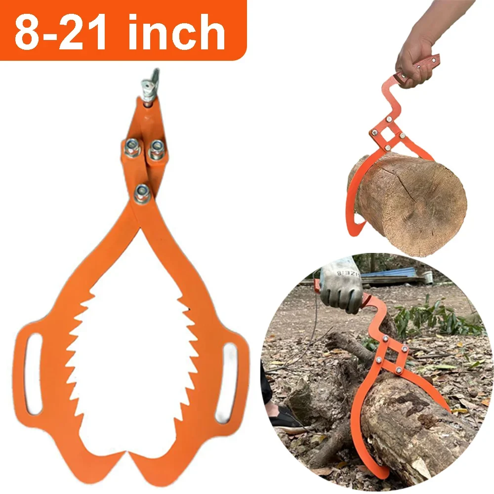 8-21IN Logging Tongs Skidding Tongs 2 Claw Stainless Steel Hand Grapple Heavy Duty Steel Lumber Lifting Handling Tool Equipment
8-21IN Logging Tongs Skidding Tongs 2 Claw Stainless Steel Hand Grapple Heavy Duty Steel Lumber Lifting Handling Tool Equipment