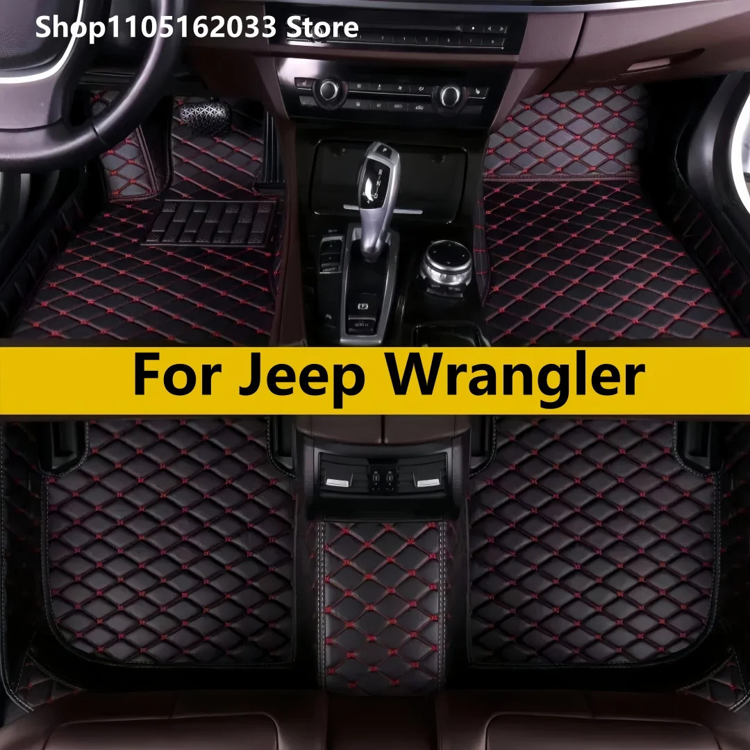 Custom Car Floor Mats For Jeep Wrangler JL 2Dr 2018-2025 Auto Accessories Leather Waterproof Anti Slip Foot Carpet
Custom Car Floor Mats For Jeep Wrangler JL 2Dr 2018-2025 Auto Accessories Leather Waterproof Anti Slip Foot Carpet