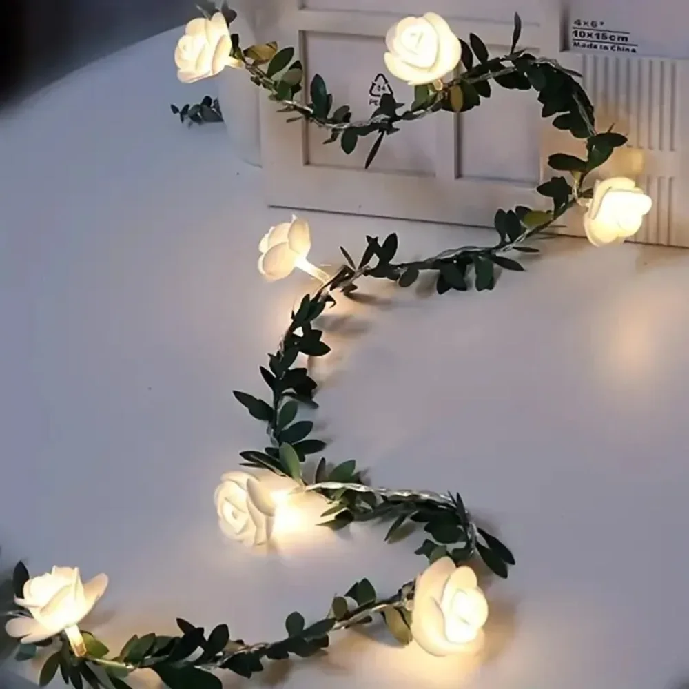 1PC 10 Rose Flower String Lights Battery Powered Flower Rose Night Lamp Wedding Valentines Day Party Garland Decoration
1PC 10 Rose Flower String Lights Battery Powered Flower Rose Night Lamp Wedding Valentines Day Party Garland Decoration