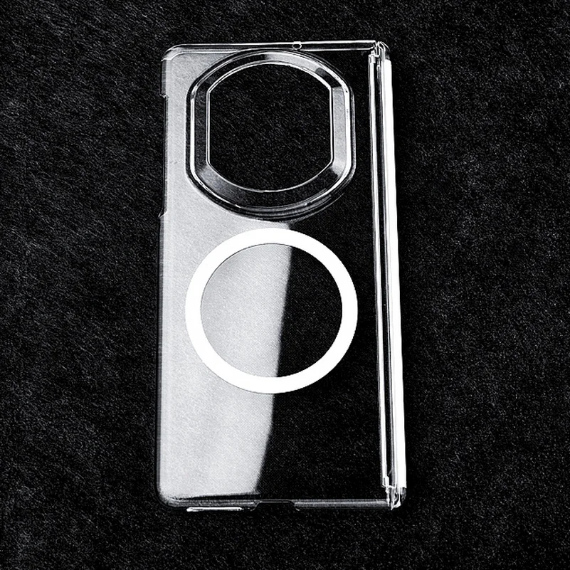 Hard Transparent with Magsafe Magnetic Ring and Pivotal Hinge Phone Case For Huawei Mate X7 mate X6 X5 X3 Lens Protects Cover
Hard Transparent with Magsafe Magnetic Ring and Pivotal Hinge Phone Case For Huawei Mate X7 mate X6 X5 X3 Lens Protects Cover