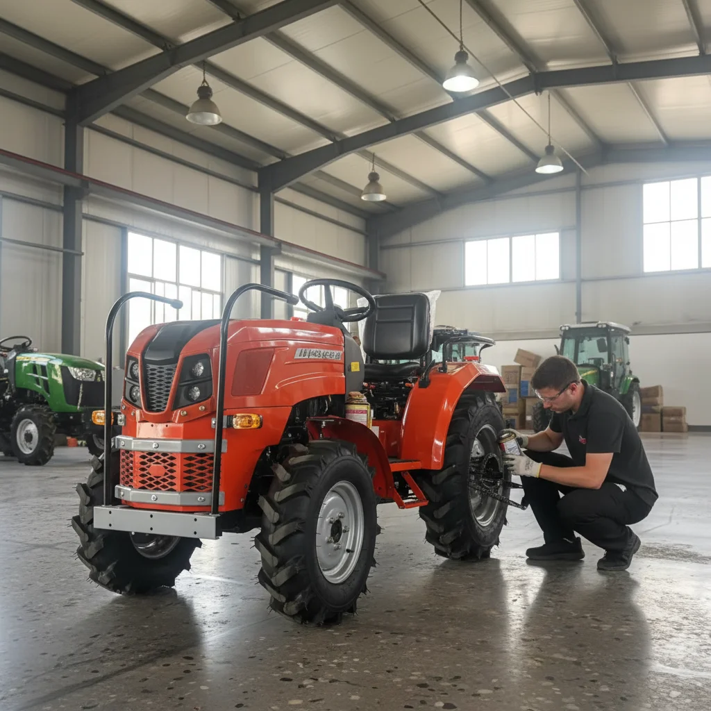 Customize Wheeled Tractor With Front Loader And Backhoe Attachment For Agriculture
Customize Wheeled Tractor With Front Loader And Backhoe Attachment For Agriculture