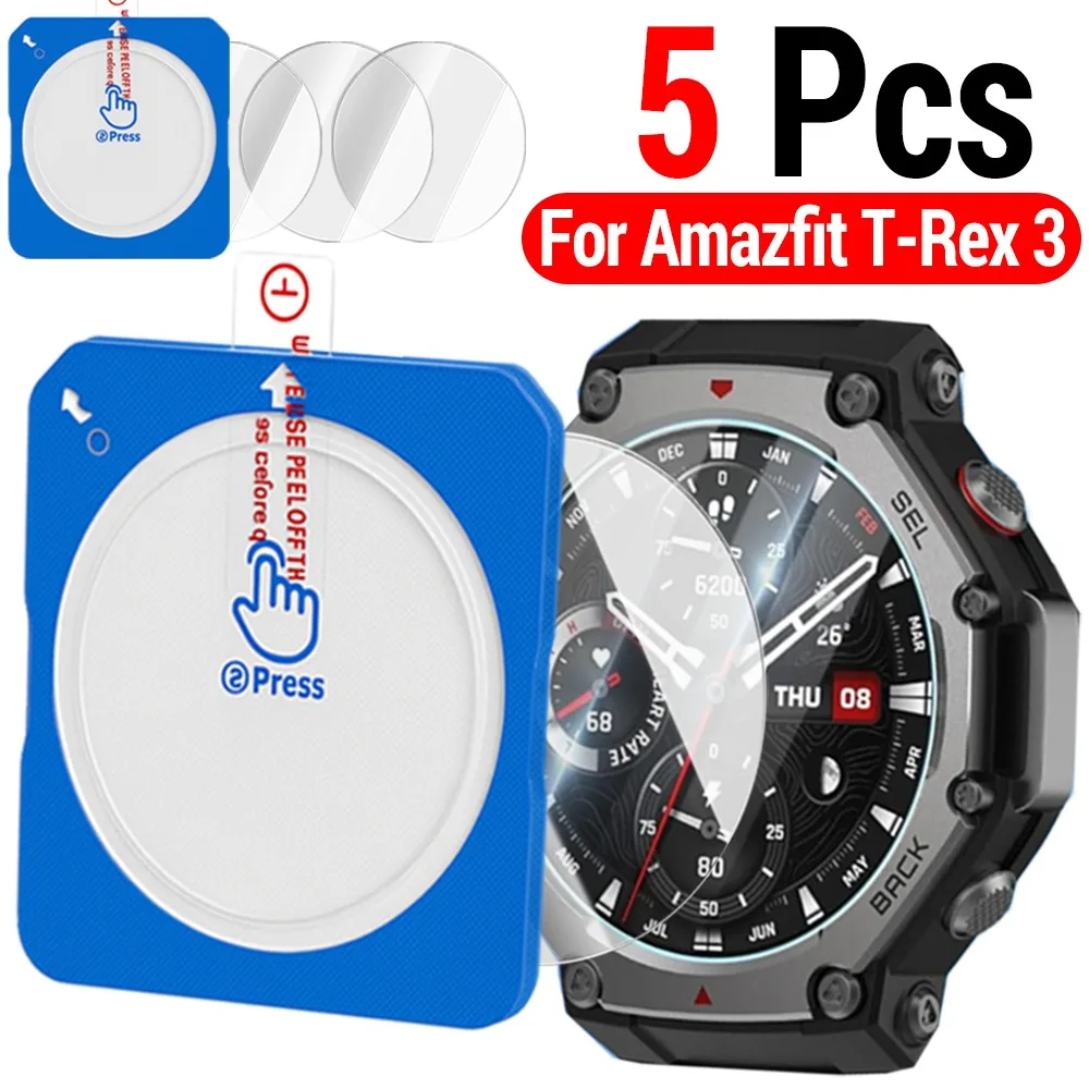 1-5 шт. закаленное стекло, легко устанавливается для Amazfit T-Rex 3 Ultra HD, защитная пленка для экрана, взрывозащищенная пленка, пленка для часов с защитой от царапин
1-5 шт. закаленное стекло, легко устанавливается для Amazfit T-Rex 3 Ultra HD, защитная пленка для экрана, взрывозащищенная пленка, пленка для часов с защитой от царапин