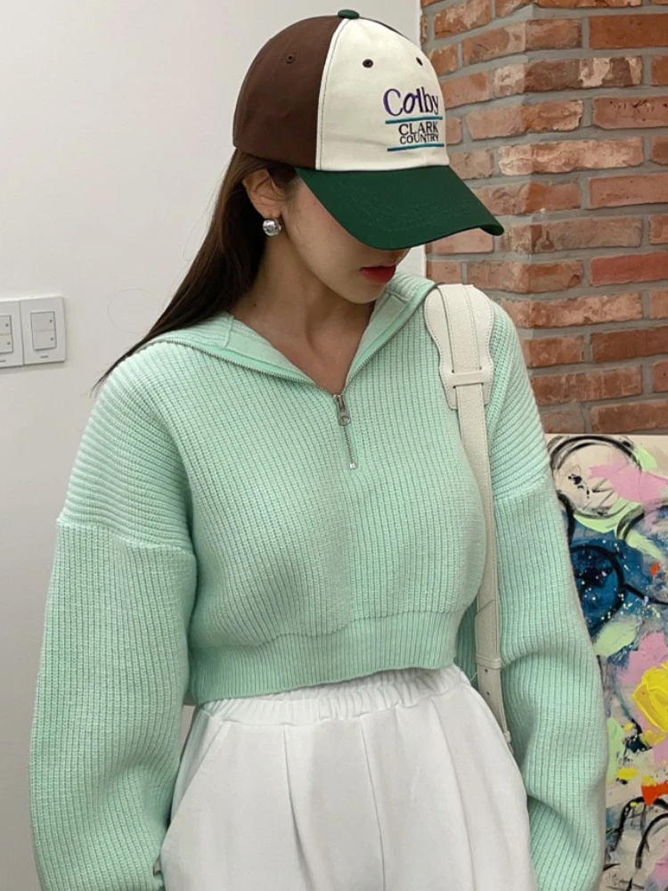 Women Sweater Womens Winter Sweaters Pullover Traf Female Knitting Overszie Long Sleeve Loose Knitted Outerwear Ropa De Mujer 
Women Sweater Womens Winter Sweaters Pullover Traf Female Knitting Overszie Long Sleeve Loose Knitted Outerwear Ropa De Mujer