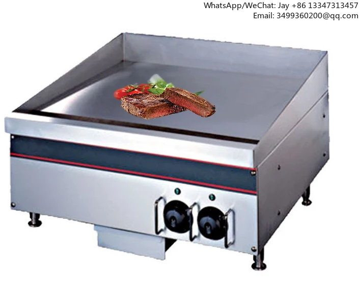 Electric Commercial Stainless Steel Flat Top Induction Griddle With BBQ Pan
Electric Commercial Stainless Steel Flat Top Induction Griddle With BBQ Pan