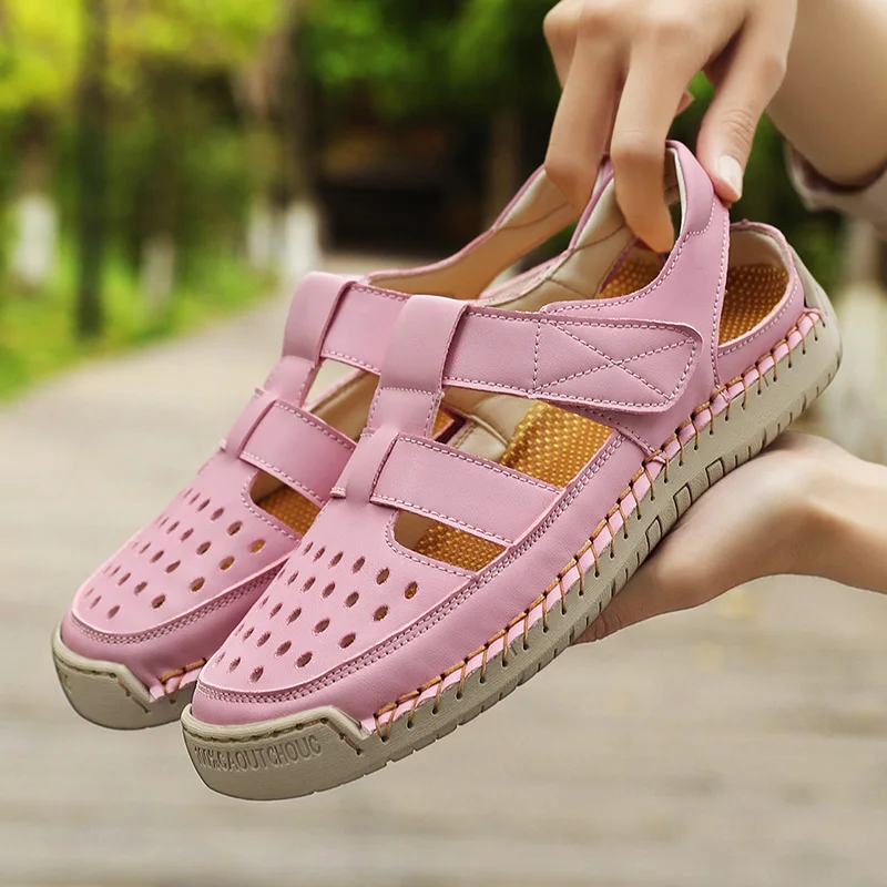 New Women Casual Sandals Summer Hollow Flat Sneakers Comfortable Round Head Beach Women's Sandals Fashion Women's Shoes
New Women Casual Sandals Summer Hollow Flat Sneakers Comfortable Round Head Beach Women's Sandals Fashion Women's Shoes