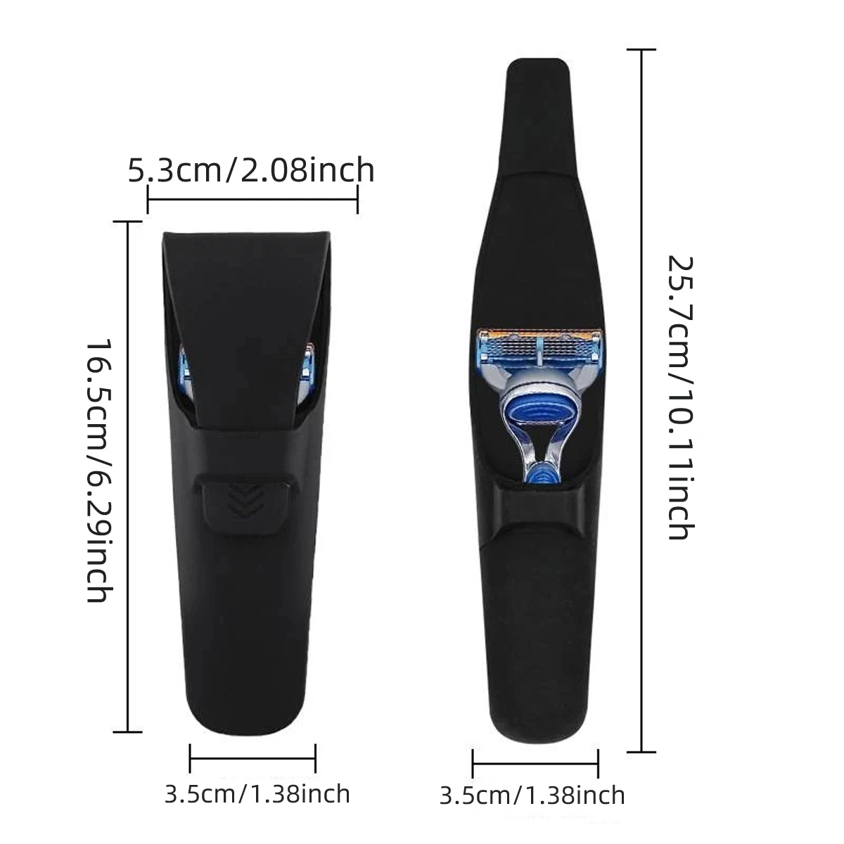 1 шт. силиконовый портативный футляр для бритвы, защитный чехол для ручной бритвы, водонепроницаемый, аксессуары для бритья, коробка для хранения бритв C
1 шт. силиконовый портативный футляр для бритвы, защитный чехол для ручной бритвы, водонепроницаемый, аксессуары для бритья, коробка для хранения бритв C