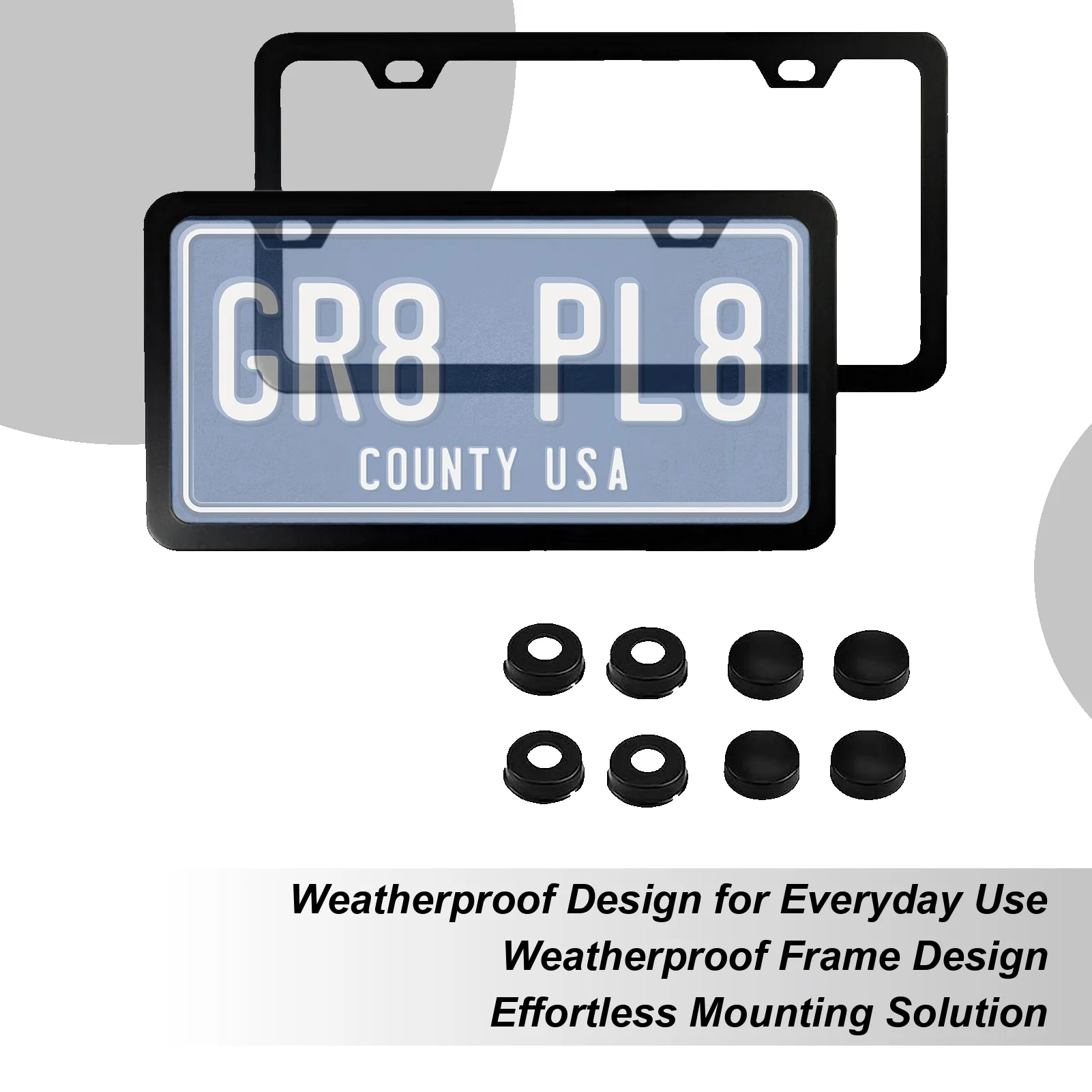 Кронштейн номерного знака, 2 шт./компл., передние и задние рамки номерного знака из нержавеющей стали с винтовой крышкой, автомобильные аксессуары
Кронштейн номерного знака, 2 шт./компл., передние и задние рамки номерного знака из нержавеющей стали с винтовой крышкой, автомобильные аксессуары
