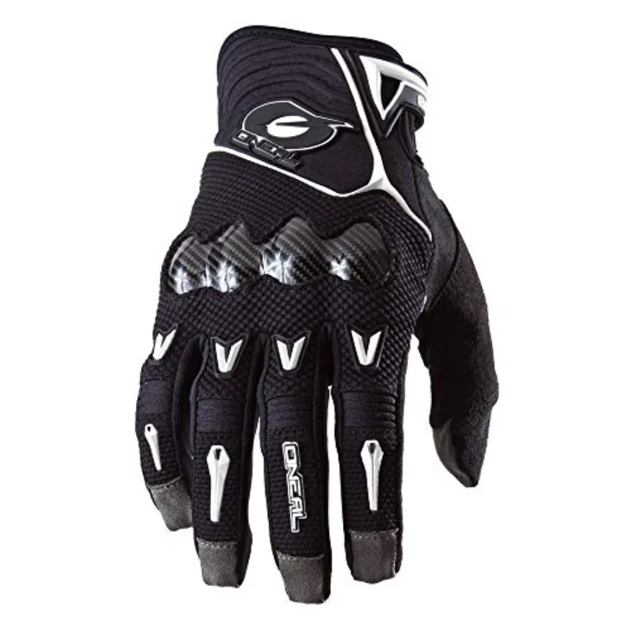 Motorcycle riding glove made of carbon fiber material in black color, size 10, offering durability and grip
Motorcycle riding glove made of carbon fiber material in black color, size 10, offering durability and grip