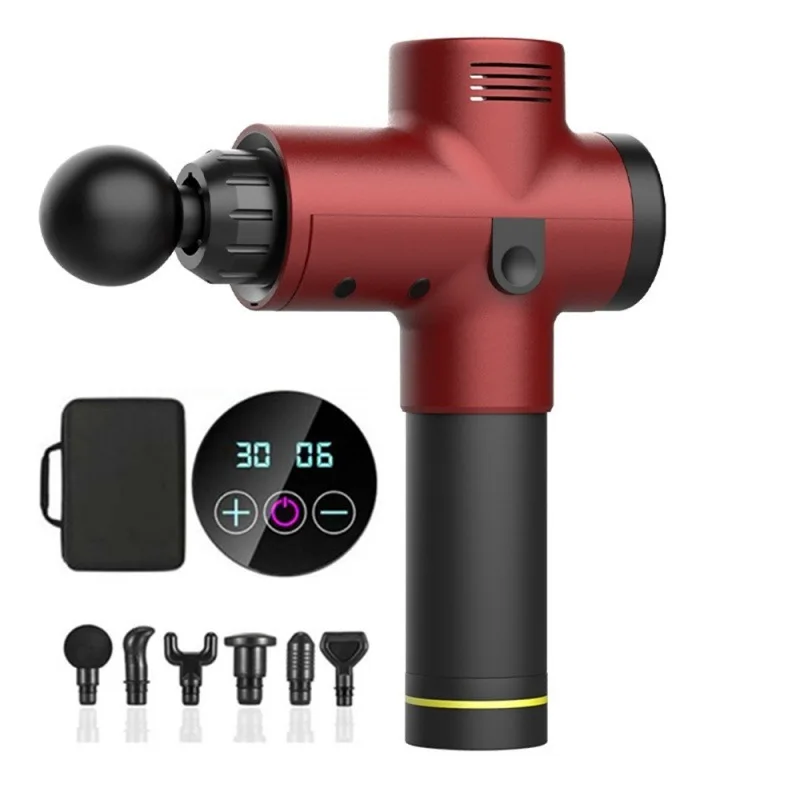 Electric Fascia Gun Massage Gun Household Outdoor Sports Fitness Full Body Muscle Relaxation Massage Equipment Waist Back
Electric Fascia Gun Massage Gun Household Outdoor Sports Fitness Full Body Muscle Relaxation Massage Equipment Waist Back