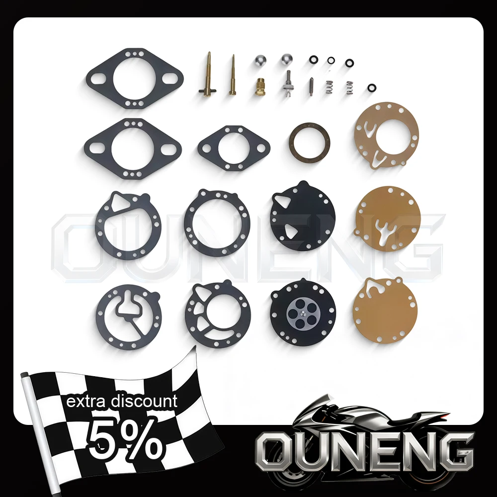 Carburetor Repair Kit For Tillotson HR w 07406 N S 07-451465 Needle Valve Gasket Diaphragm
Carburetor Repair Kit For Tillotson HR w 07406 N S 07-451465 Needle Valve Gasket Diaphragm