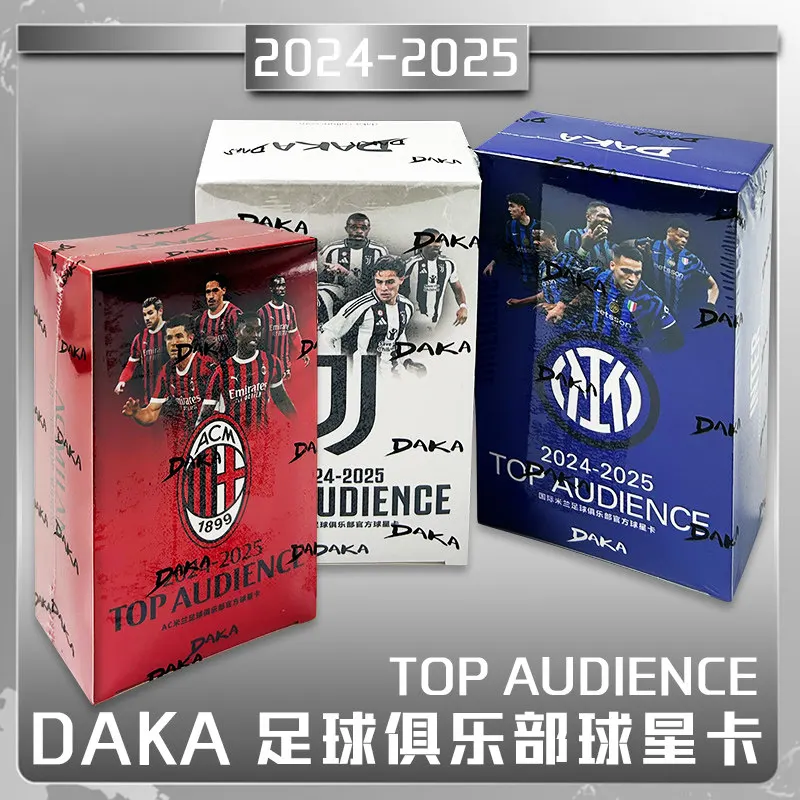 Authentic Top Audience DAKA Cards 2024-25 Soccer Club Series Premium Foil Collectible Cards Top Team Players Peripheral
Authentic Top Audience DAKA Cards 2024-25 Soccer Club Series Premium Foil Collectible Cards Top Team Players Peripheral
