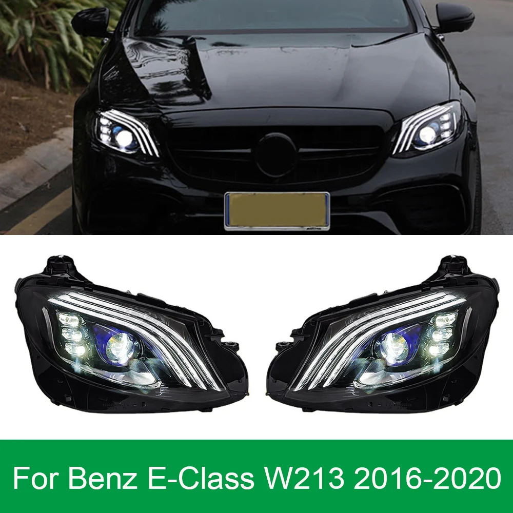 Car Lights For Benz W213 2016-2020 LED Auto Headlight Assembly Upgrade Maybach Design E200 E260 E300 E350 Tool Accessoriessories
Car Lights For Benz W213 2016-2020 LED Auto Headlight Assembly Upgrade Maybach Design E200 E260 E300 E350 Tool Accessoriessories