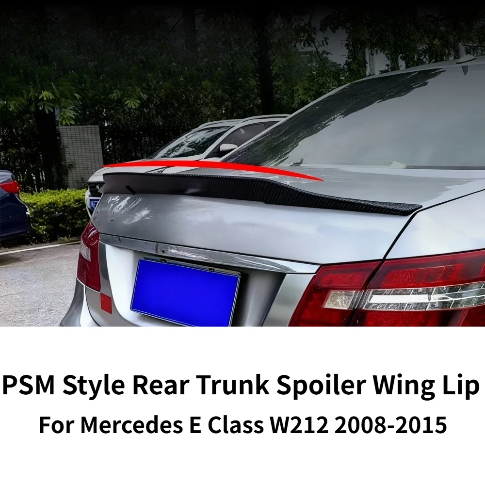 PSM Style Rear Spoiler Fits Mercedes E Class W212 2008-2015 Trunk Wing Lip Exterior Modified Replacement Auto Accessories Parts
PSM Style Rear Spoiler Fits Mercedes E Class W212 2008-2015 Trunk Wing Lip Exterior Modified Replacement Auto Accessories Parts