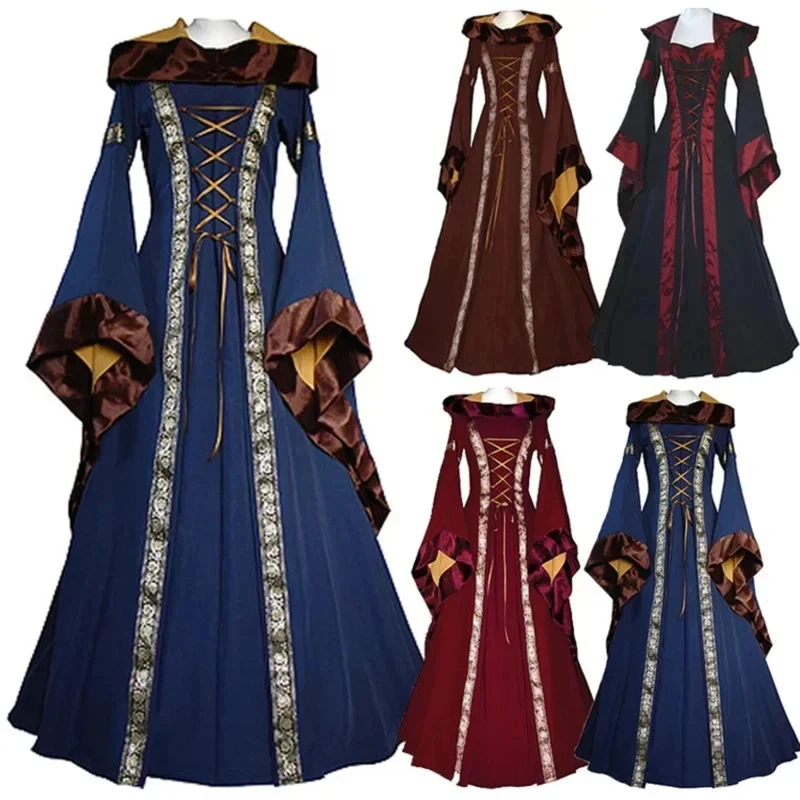 ABC12319th Century European Costumes Woman Medieval Renaissance Hooded Vestido Women Vintage Victorian Gothic Prince4,b;6.k,9/g'
ABC12319th Century European Costumes Woman Medieval Renaissance Hooded Vestido Women Vintage Victorian Gothic Prince4,b;6.k,9/g'