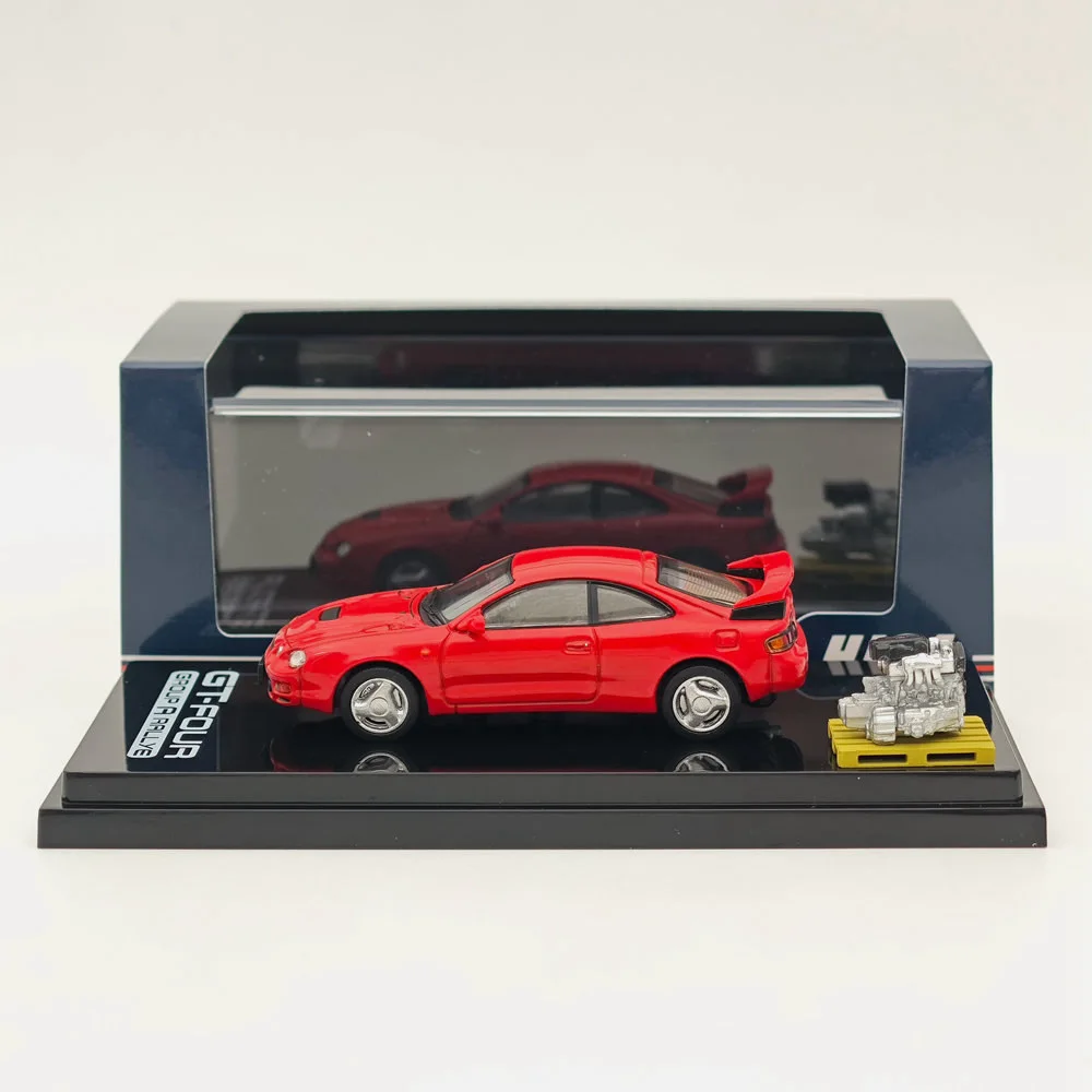 Hobby Japan 1/64 for CELICA GT-FOUR WRC Edition (ST205) w/ Engine Red HJ641064AR Diecast Models Car Collection
Hobby Japan 1/64 for CELICA GT-FOUR WRC Edition (ST205) w/ Engine Red HJ641064AR Diecast Models Car Collection