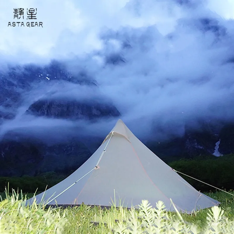 ASTA GEAR Fengyin4 Outdoor Camping Pyramind Tent Ultralight Portable Tent Waterproof Cycling Hiking Bacpacking
ASTA GEAR Fengyin4 Outdoor Camping Pyramind Tent Ultralight Portable Tent Waterproof Cycling Hiking Bacpacking