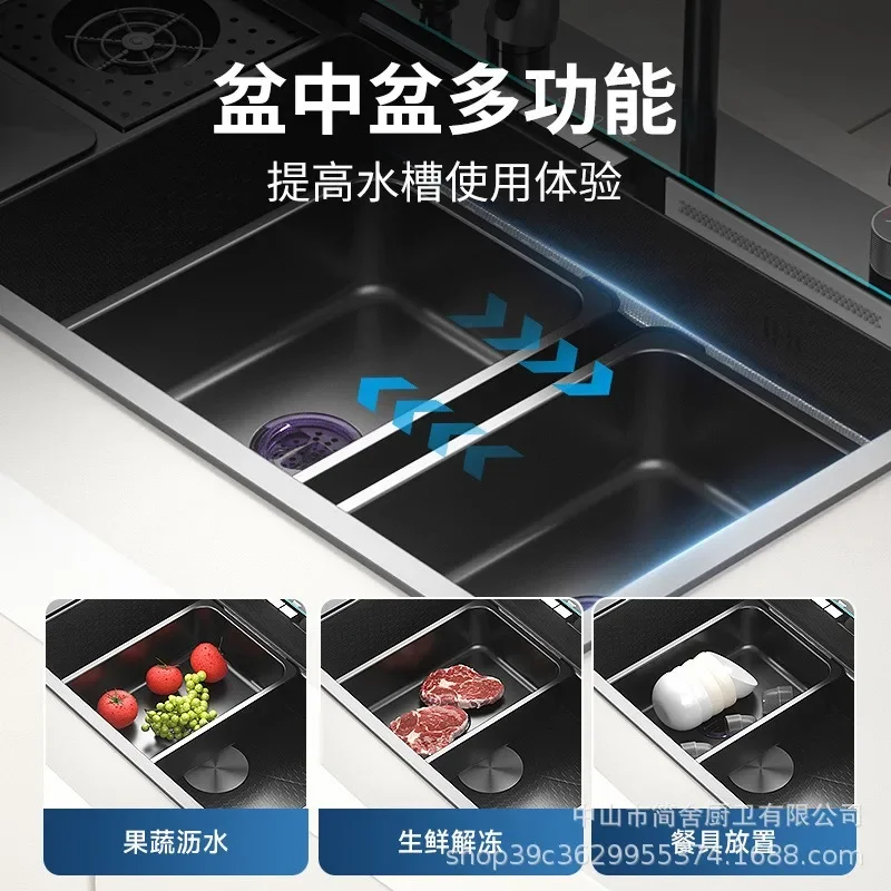 Корзина-фильтр для слива из нержавеющей стали, подставка для слива в раковину, большая одинарная корзина-фильтр для кухонной мойки, подставка для тарелок
Корзина-фильтр для слива из нержавеющей стали, подставка для слива в раковину, большая одинарная корзина-фильтр для кухонной мойки, подставка для тарелок