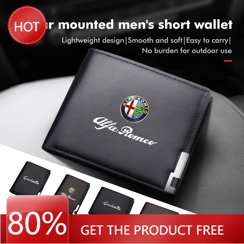 Hub Caps Men's Coin Wallet Credit Card Driver License Clip Protector Cover For Alfa Romeo Giulietta 940 2010-2014 2015 2016 2017
Hub Caps Men's Coin Wallet Credit Card Driver License Clip Protector Cover For Alfa Romeo Giulietta 940 2010-2014 2015 2016 2017