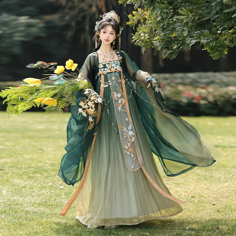 Hanfu Dress Women Ancient Chinese Traditional Hanfu Set Female Fairy Cosplay Costume Outfit Tang Dynasty Princess Dress Set
Hanfu Dress Women Ancient Chinese Traditional Hanfu Set Female Fairy Cosplay Costume Outfit Tang Dynasty Princess Dress Set