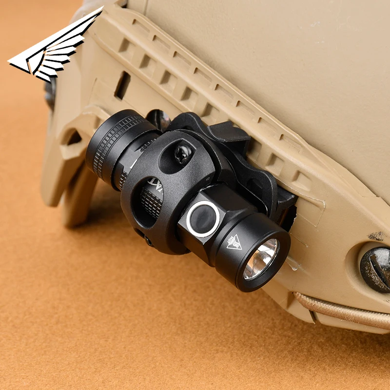 Airsoft Hunting LED Mini Tactical Flashlight Helmet Hanging Scout WeaponLight light fit FAST 20mm Rail
Airsoft Hunting LED Mini Tactical Flashlight Helmet Hanging Scout WeaponLight light fit FAST 20mm Rail