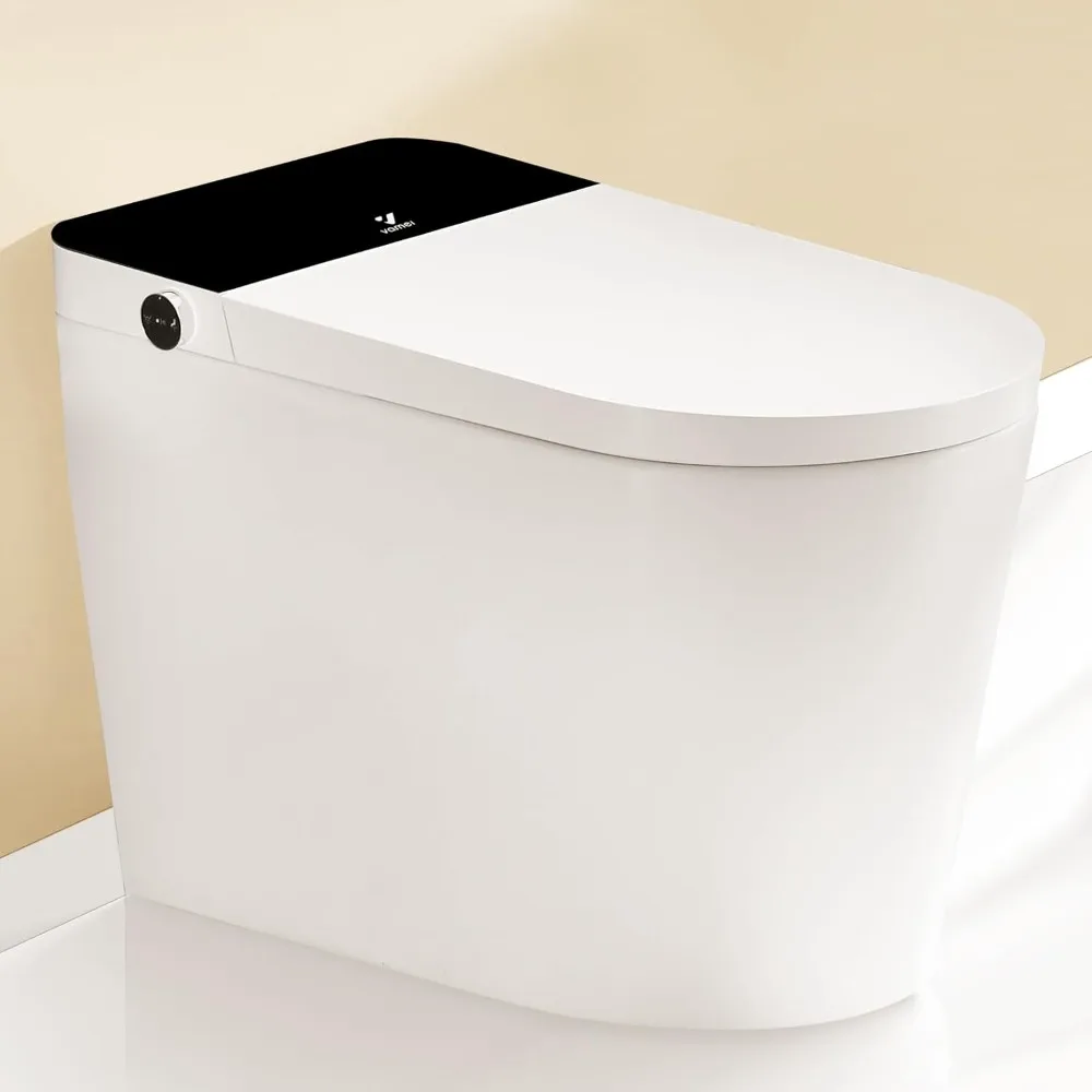 One Piece Toilet, Tankless Toilet for Bathrooms, Upgraded PP Toilet Lid, Auto 1.28 GPF Dual Flush Foot Sensor,
One Piece Toilet, Tankless Toilet for Bathrooms, Upgraded PP Toilet Lid, Auto 1.28 GPF Dual Flush Foot Sensor,