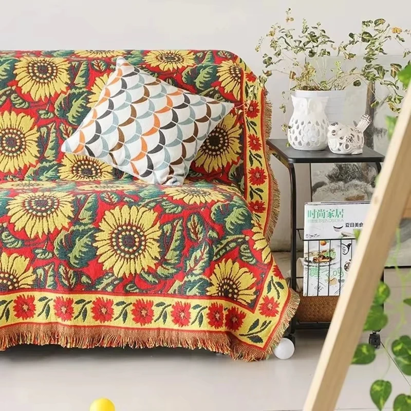 Throw Blanket Sofa Sunflower Pattern Travel Blanket For Bed Living Room Tapestry Carpet Sofa Blanket Knitting Cover Bedspread
Throw Blanket Sofa Sunflower Pattern Travel Blanket For Bed Living Room Tapestry Carpet Sofa Blanket Knitting Cover Bedspread