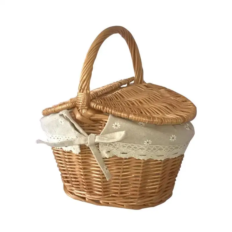 Willow Basket Handmade Woven Rattan Picnic Basket Rattan Picnic Basket With Blanket With Handle And Double Lids Handmade Willow
Willow Basket Handmade Woven Rattan Picnic Basket Rattan Picnic Basket With Blanket With Handle And Double Lids Handmade Willow