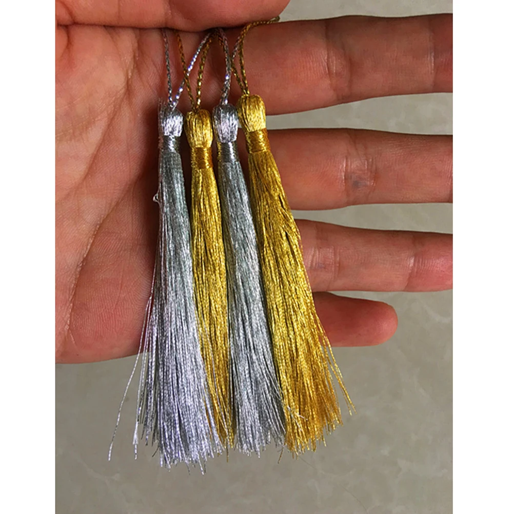 100 Pcs Polyester Tassels 13cm Handmade Decorative Silk Loops for DIY Jewelry Accessories Bookmarks Gift Home Party Wedding
100 Pcs Polyester Tassels 13cm Handmade Decorative Silk Loops for DIY Jewelry Accessories Bookmarks Gift Home Party Wedding