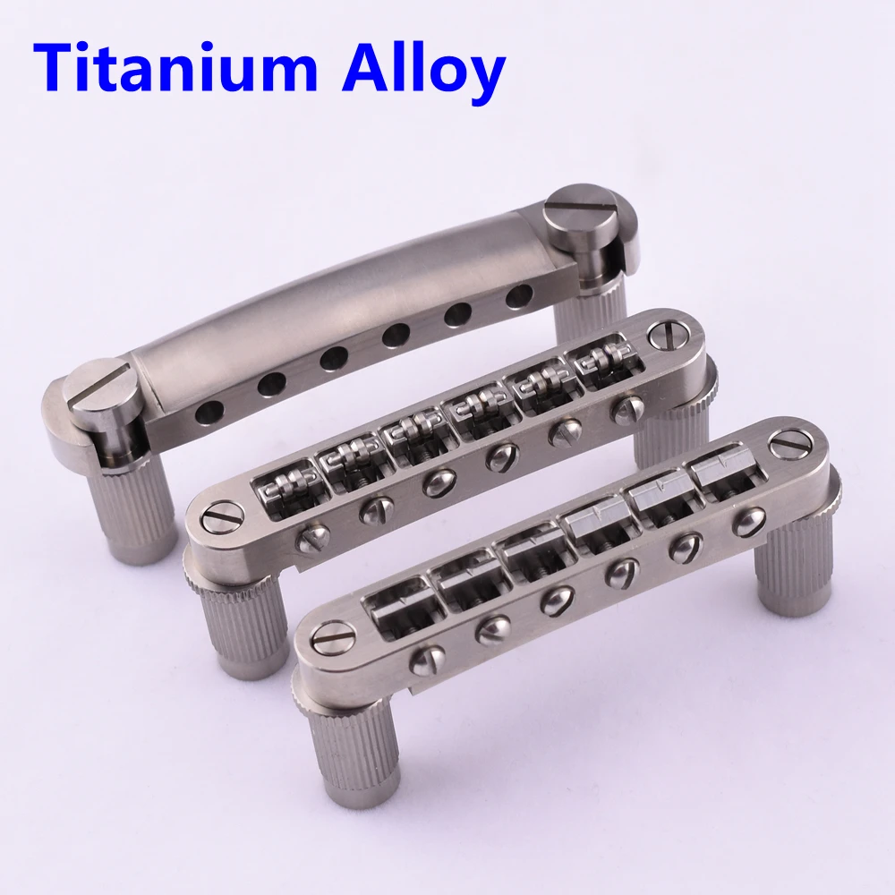 Original (JP) LP SG Titanium Alloy Tune-O-Matic Roller Saddle Bridge
Original (JP) LP SG Titanium Alloy Tune-O-Matic Roller Saddle Bridge