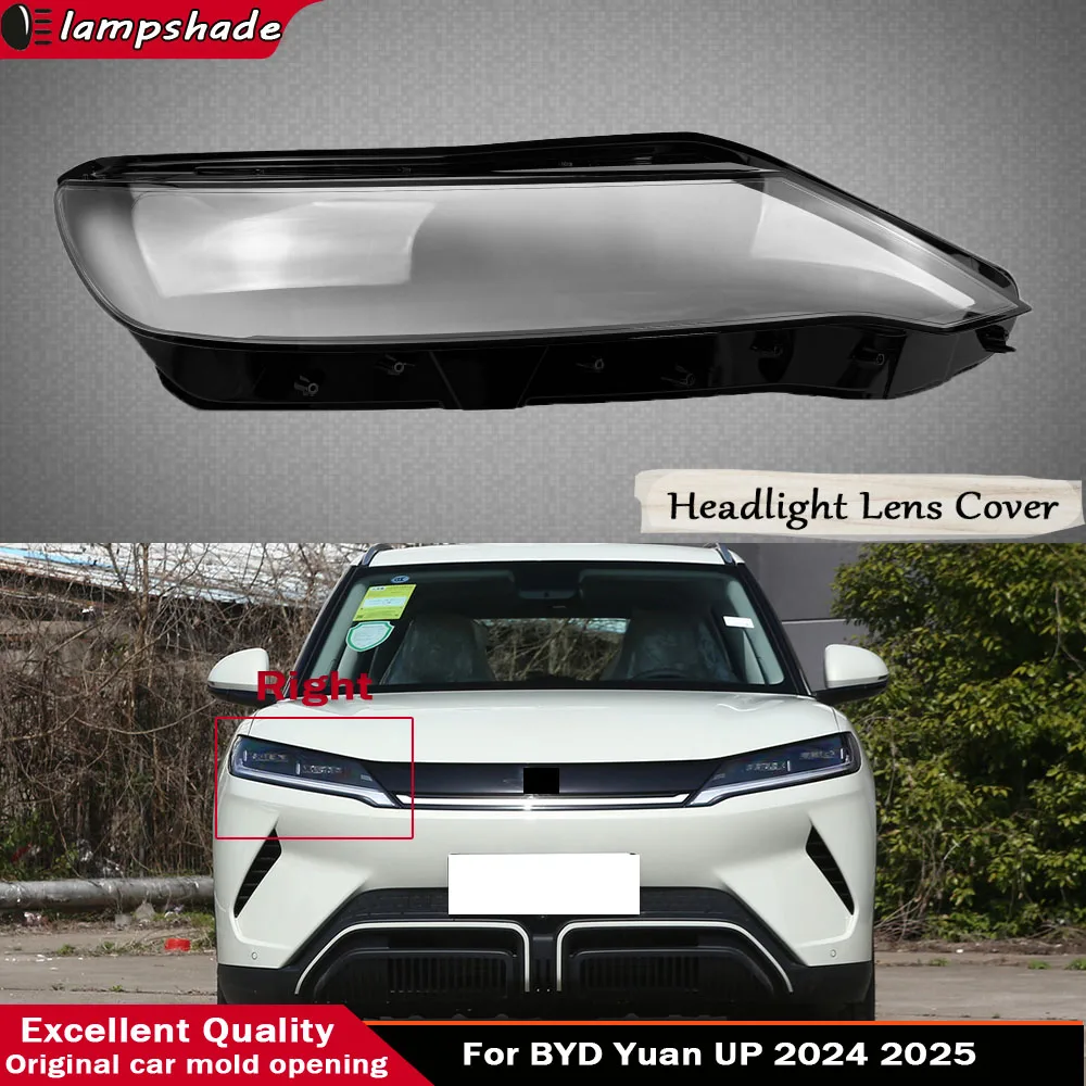 Car Replacement Headlamp Caps Glass Headlight Cover Auto Transparent Lampshade Case Lamp Lens Shell For BYD Yuan UP 2024 2025
Car Replacement Headlamp Caps Glass Headlight Cover Auto Transparent Lampshade Case Lamp Lens Shell For BYD Yuan UP 2024 2025
