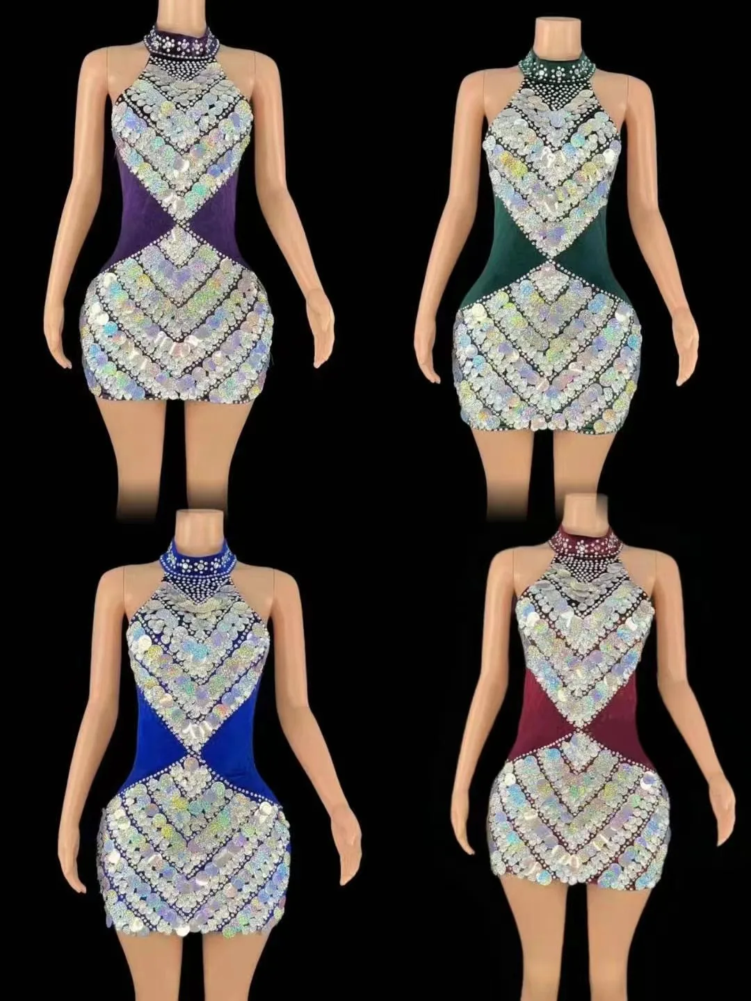 Elegant Glove Sexy See Through ShiningDiamonds Badycon Party Evening Dress NightclubSinger DJ Performance Costume
Elegant Glove Sexy See Through ShiningDiamonds Badycon Party Evening Dress NightclubSinger DJ Performance Costume