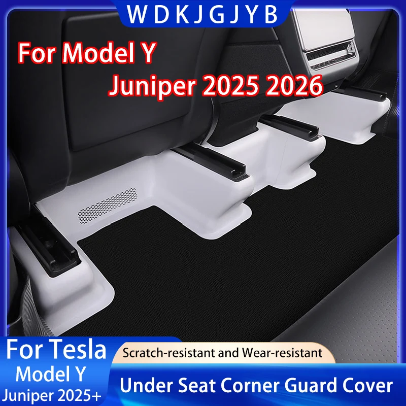 Для Tesla Model Y Juniper 2025 2026: Оригинальная флокированная защитная накладка под сиденье от ударов, защита углов сиденья, аксессуары
Для Tesla Model Y Juniper 2025 2026: Оригинальная флокированная защитная накладка под сиденье от ударов, защита углов сиденья, аксессуары