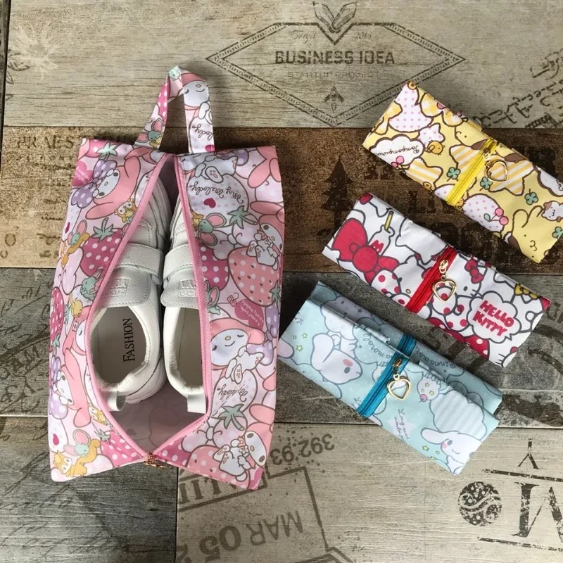 Sanrio Hello Kitty Storage Bag Shoe Bag Cartoon My Melody Cinnamoroll Waterproof Shoe Towel Clothing Storage Shoe Bag
Sanrio Hello Kitty Storage Bag Shoe Bag Cartoon My Melody Cinnamoroll Waterproof Shoe Towel Clothing Storage Shoe Bag
