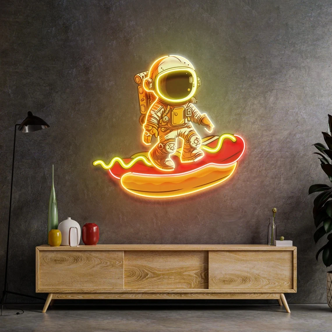 Custom Neon Sign Astronaut On Hot Dog, Business Logo Sign Led Light Space Neon Light Custom Logo Sign Neon Sign Custom Neon Sign
Custom Neon Sign Astronaut On Hot Dog, Business Logo Sign Led Light Space Neon Light Custom Logo Sign Neon Sign Custom Neon Sign
