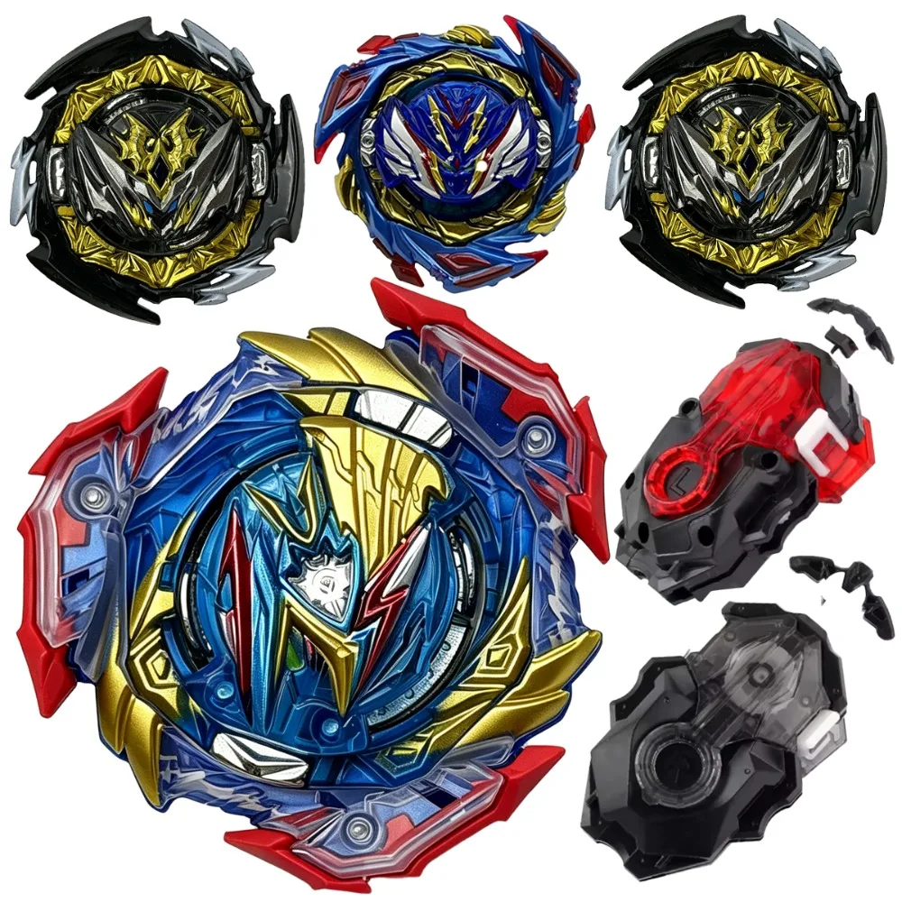 Takara Tomy B180 B185 B188 B193 Gyro Transmitter with Rotating Gyro Tomara Tomi and Fafnir Metal Gyro.
Takara Tomy B180 B185 B188 B193 Gyro Transmitter with Rotating Gyro Tomara Tomi and Fafnir Metal Gyro.